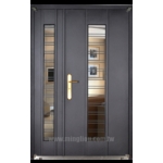 大阪立體外玄關+橫格花 , 名流建材企業股份有限公司