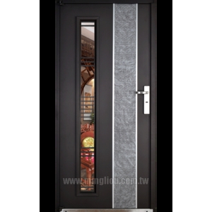 藝術雕花外玄關+寸草心門花 , 名流建材企業股份有限公司