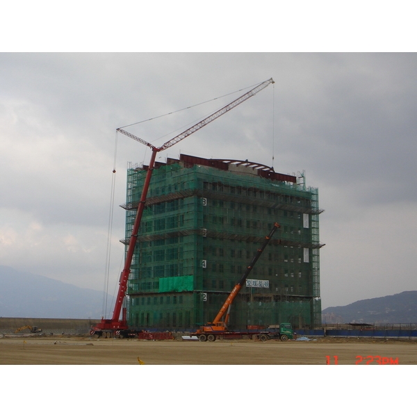 台北港營運大樓－鋼骨結構工程,將誠鋼構工業股份有限公司