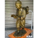 藝術銅像氧化後還原前後