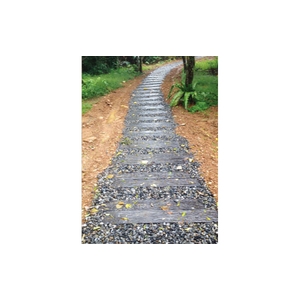 仿枕木步道