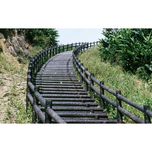 階梯、欄杆