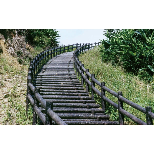 階梯、欄杆