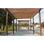 特訂燒杉花架 - 利澤建材工業有限公司