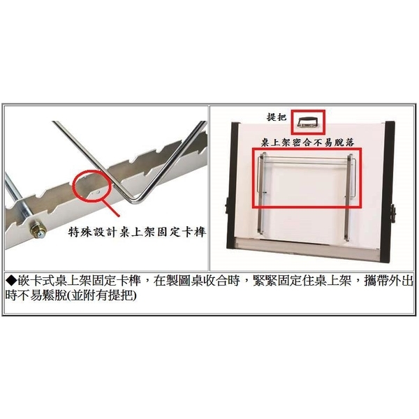 GOODLY KE5-A2(50 x 68 x 3cm)桌上型平行儀製圖桌(證照考試專用)-固迪欣儀器有限公司