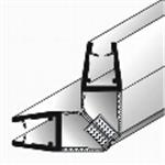 無框式淋浴門磁鐵止水條 , 三世實業有限公司