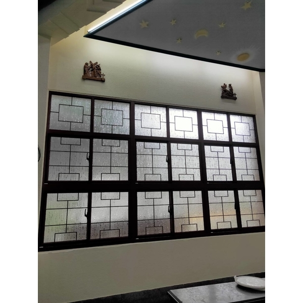 陽明山教會-造型窗,尚格金屬有限公司