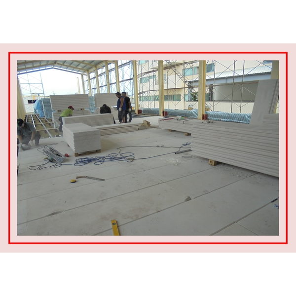 鴻勁科技廠房ALC板施作-剴聚建材有限公司