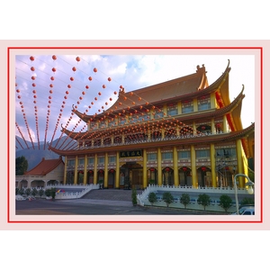 埔里靈巖山寺ALC板施作