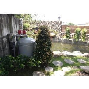 魚池濾水器10T／全自動濾水器