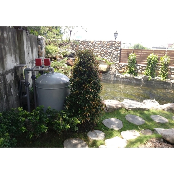 魚池濾水器10T／全自動濾水器