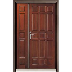 鋼木門-雅典十五格 , 儕億金屬股份有限公司