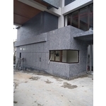 八德集合住宅外牆-多彩崗石漆工程(2021/12) - 晟冠實業股份有限公司