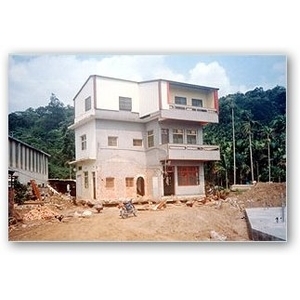 苗栗縣公館鄉尖山村房屋轉向遷移