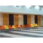 觀音鄉公所禮堂滑動(遮光)板室內面加裝擴散吸音板 觀音鄉公所禮堂滑動(遮光)板室內面加裝擴散吸音板