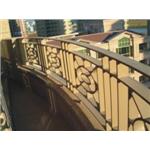 不鏽鋼造型扶手樣式I(扁鐵烤漆). - 雄岡金屬有限公司