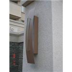 鋁板烤漆外牆包板D(淡水汎德). - 雄岡金屬有限公司