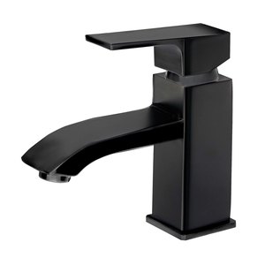 霧黑皇帝帽單孔面盆龍頭,科龍衛浴科技有限公司