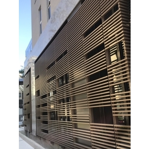 中陽建設- 造型鋁格柵