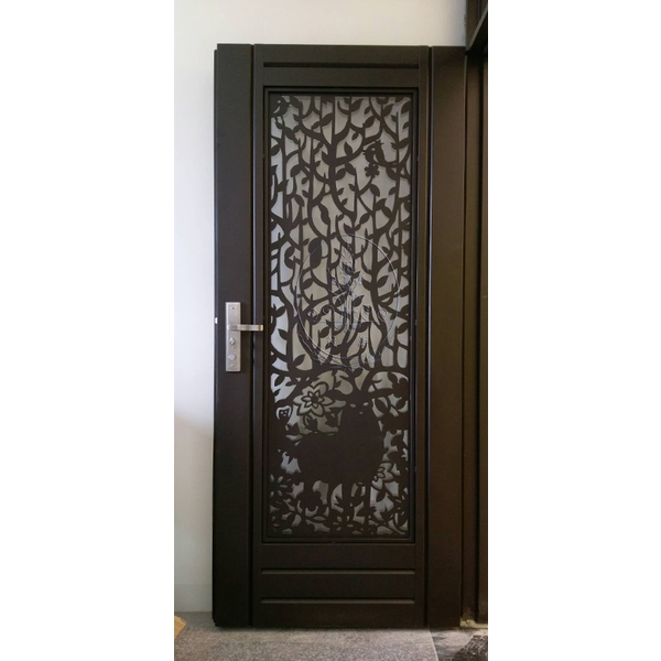 雷割外玄關門,茂鉅金屬建材有限公司