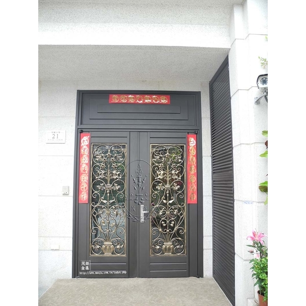 鍛造外玄關門,茂鉅金屬建材有限公司