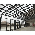 鋁格柵，H鋼安全玻璃採光罩 - 長虹鋁業行