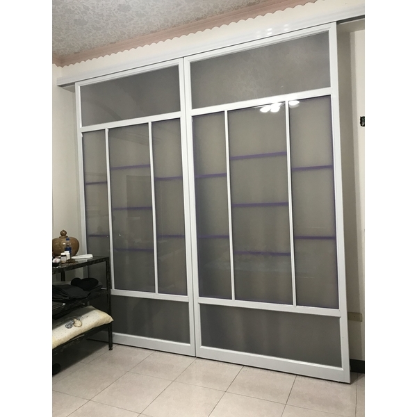 鋁隔間吊門系列,長虹鋁業行