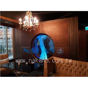 茂德科技中科廠員工餐廳/夢幻水舞牆/氣泡牆/弧線造型/數位水幕牆/水燈柱商品