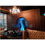 茂德科技中科廠員工餐廳/夢幻水舞牆/氣泡牆/弧線造型/數位水幕牆/水燈柱商品 - 中野國際有限公司