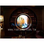 三重錢賀刷刷鍋/夢幻水舞牆/氣泡牆/弧線造型/數位水幕牆/水燈柱商品 - 中野國際有限公司