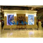 台中潮港城入口企業牆 - 中野國際有限公司