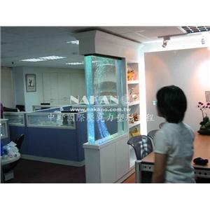 台北某辦公室水舞展示櫃2