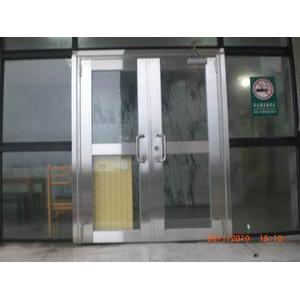 海洋大學漁學館不銹鋼門