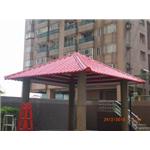 基隆市碧海擎天社區採光罩PC工程 - 川鈜金屬有限公司