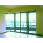 落地門與玻璃轉角