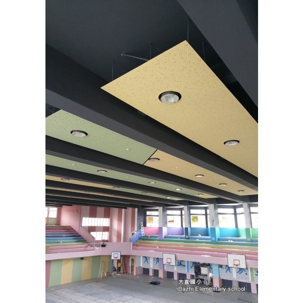 沖孔矽酸鈣板-大直國小
