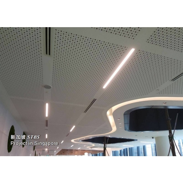 吸音沖孔石膏板-新加坡