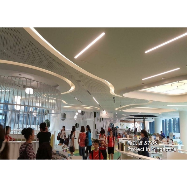 吸音沖孔石膏板-新加坡