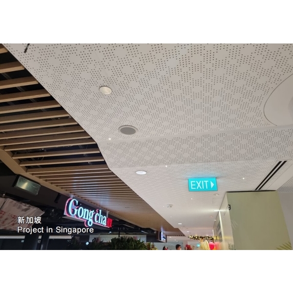 木紋沖孔矽酸鈣板-新加坡-長仕實業有限公司