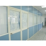 美耐板面中玻隔間 - 優力特裝潢工程有限公司