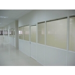 美耐板面半玻隔間 - 優力特裝潢工程有限公司