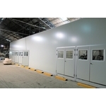 廠辦金屬庫板隔間01 - 優力特裝潢工程有限公司