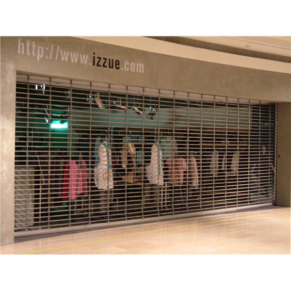 G-80不銹鋼立體式花格捲門