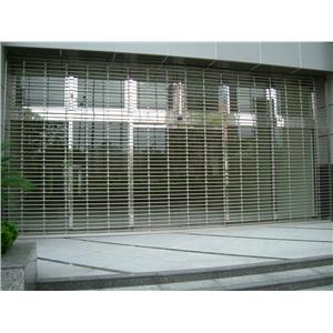 G-80不銹鋼立體式花格捲門-1