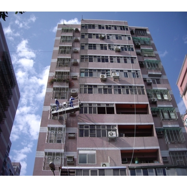 外牆清洗施工實景05