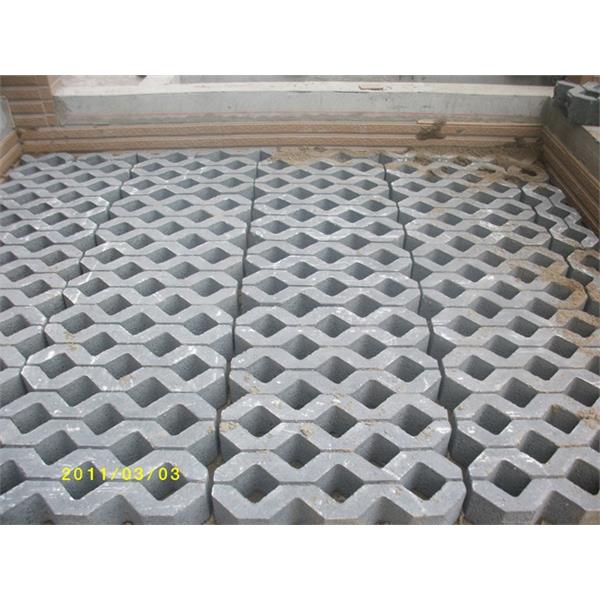 植草磚完工圖,再興水泥製品有限公司