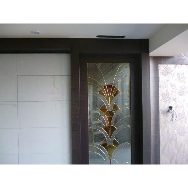 住宅家用書房門(雕花玻璃)-鴻運達科技有限公司