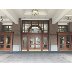 台大圖書館大門單開自動門 Panasonic 國際牌/JAD日本自動門