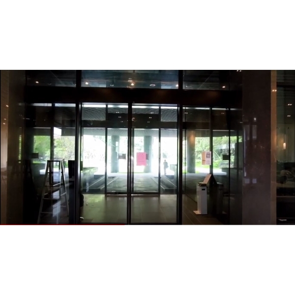 桃大誠社區JAD / Panasonic風除室雙開自動門