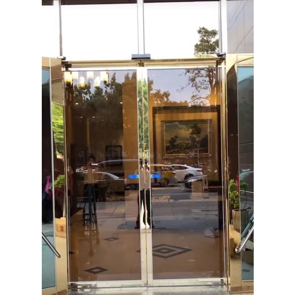 社區大樓大廳雙開自動門 Panasonic 國際牌/JAD日本自動門